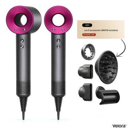 Velora AirFusion™ 5 en 1 – Secador profesional