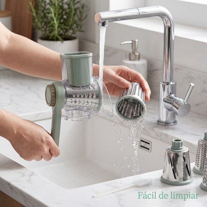 NEXURA™ | Rallador rápido 3 en 1 para tu cocina