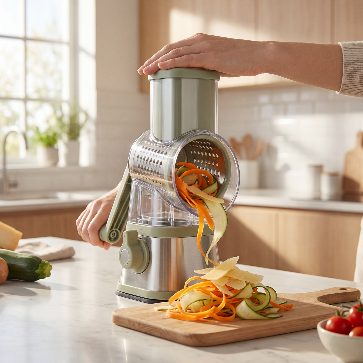 NEXURA™ | Rallador rápido 3 en 1 para tu cocina