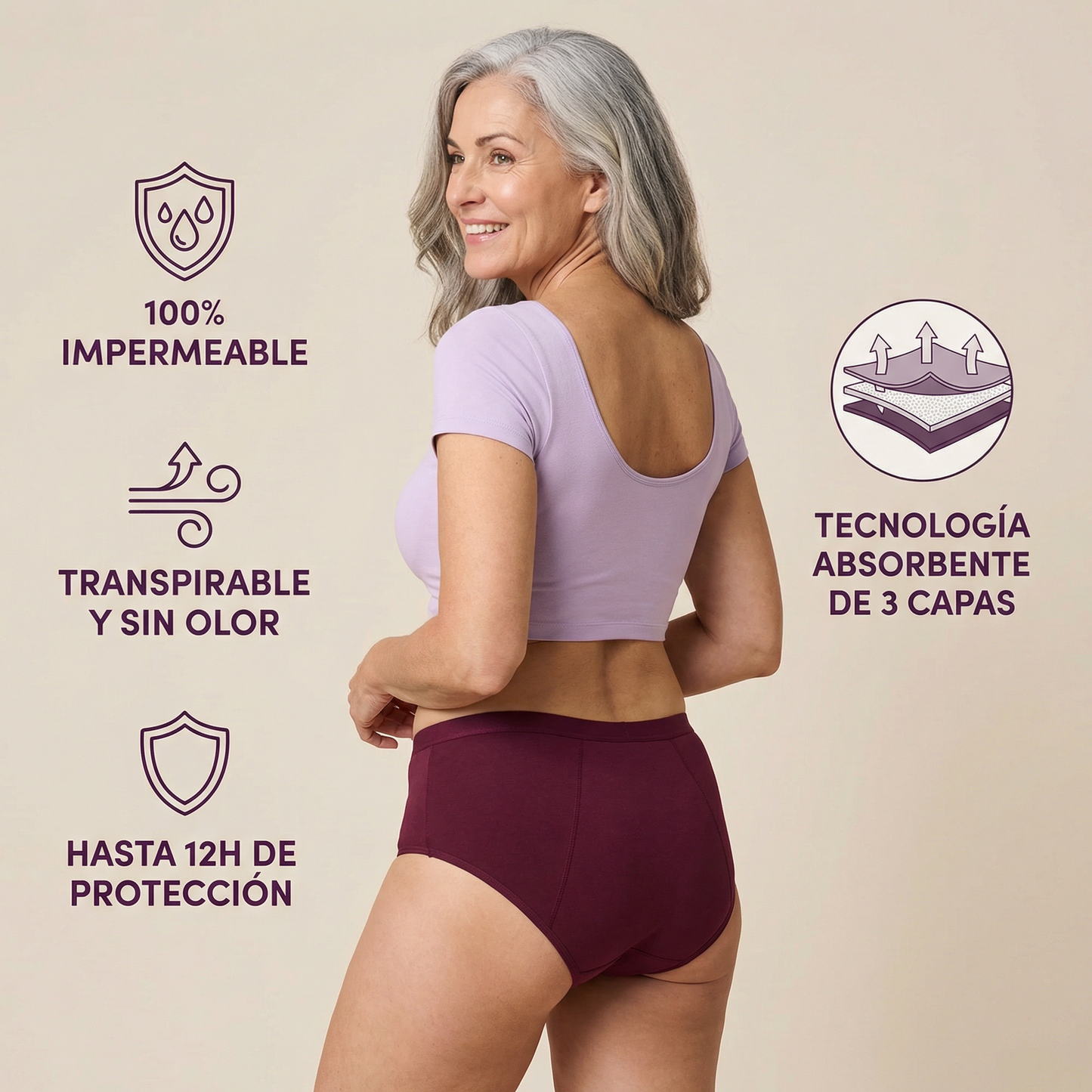 Braga Menstrual Antifugas™